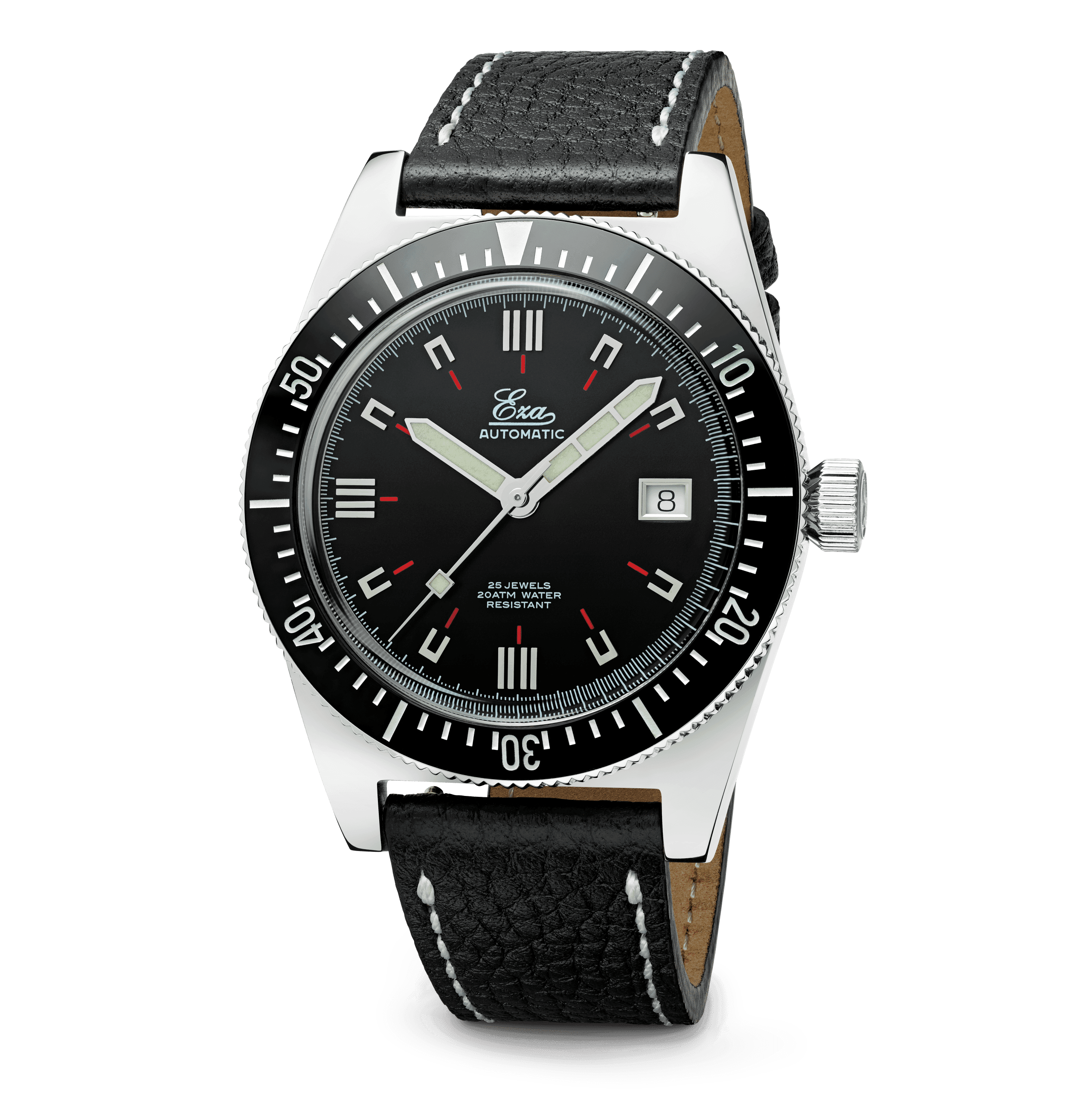 1972 Diver Black | Compose | Eza Automatic 1972 Diver Black | Compose | Eza Automatic